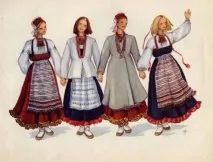 Національний костюм карелів (40 фото) жіноче традиційне карельське вбрання національний