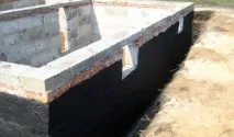 Особливості гідроізоляції стін фундаменту. особливості
