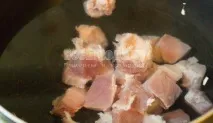 Перший мій борщ з грибами (шампіньйонами) для чоловіка - рецепт з покроковими фото грибами