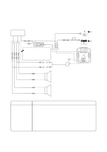 Підключення до роз’єму speaker level input, Інструкціяз експлуатації Alpine SWE-1000, Сторінка 12 speaker
