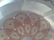 Точковий розпис декоративної тарілки покроковий майстер-клас – Ярмарок Майстрів розпис