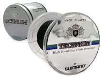 Популярні моделі волосіні компанії Шимано, в тому числі Shimano Technium популярні