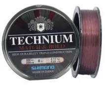 Популярні моделі волосіні компанії Шимано, в тому числі Shimano Technium моделі