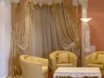 Штори для залу фото, дизайн штор для залу, як вибрати красиві та модні штори для залу, штор