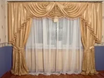 Штори для залу фото, дизайн штор для залу, як вибрати красиві та модні штори для залу, штор