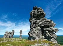 Стовпи вивітрювання, Республіка Комі стовпи