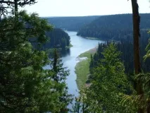 Стовпи вивітрювання, Республіка Комі стовпи