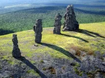Стовпи вивітрювання в Комі (17 фото) - Смійся до сліз комі