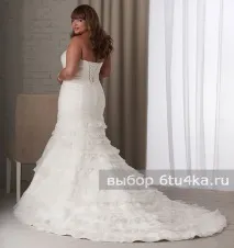 Весільні сукні для повних моделі, прикраси, фото прикраси