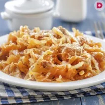 Тушкована капуста, рецепт приготування приготування