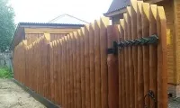 Види дерев’яних парканів, самостійне будівництво види