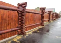 Види дерев’яних парканів, самостійне будівництво дерев
