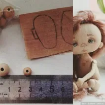 Форма текстильної ляльки Олени Керп форма