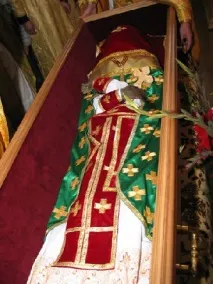 До Білорусі з України привезено частину мощей християнського святого привезено