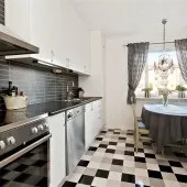 Чорні кухні, кухня в чорному кольорі, кухня в чорних тонах, Фото - Фото дизайну інтер’єру, ремонт, кухня