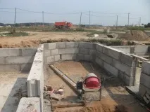 Цокольний поверх з блоків фбс, Фундамент для Дому поверх