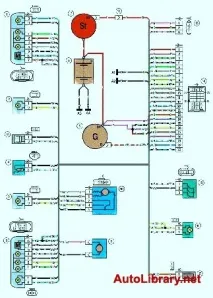 Електрична схема автомобіля ВАЗ 2123 Нива Шевролет - Бібліотека автомобільних схем, інструкцій, автомобіля