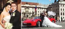 Феррарі під червоний колір весілля (Ірина та Єгор, Прага) колір