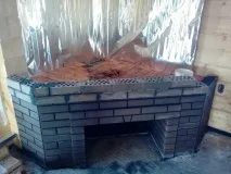 Камін своїми руками своїми
