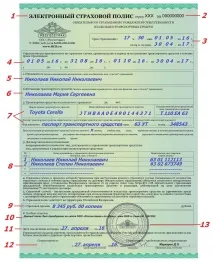 Як виглядає електронний поліс ОСАЦВ - Незалежний портал про страхування незалежний