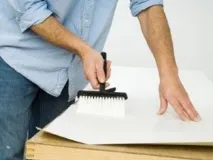 Клеїмо шпалери на гіпсокартон - послідовність робіт відео гіпсокартон