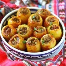 Мусака з фаршем та картоплею рецепт з фото покроково мусака
