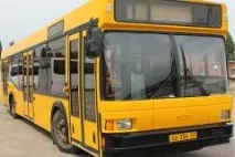Огляд міського автобуса МАЗ 103 міського