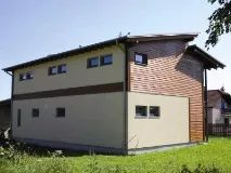 Односхилий дах кут нахилу, матеріал покрівлі матеріал