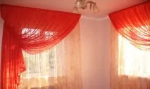 Помаранчеві штори - 80 фото ідей поєднання дизайну інтер’єру ідей