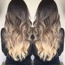 Забарвлення Ombre Hair (омбре, балаяж, розтяжка кольору) - «Професійна розтяжка кольору будинку омбре