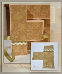 Оригінальна листівка розкладачка майстер-клас з фото оригінальна