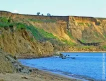 Відпочинок у Тамані - наш відгук про село Волна огляд пляжів, мис Залізний Ріг відпочинок