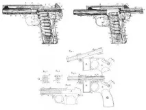 Пістолет Дрейзе зразка 1907 року (1907 Dreyse Pistol) влаштування та порядок розбирання - Військове пістолет