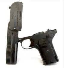 Пістолет Дрейзе зразка 1907 року (1907 Dreyse Pistol) влаштування та порядок розбирання - Військове пістолет
