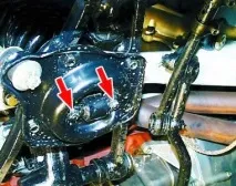 Заміна переднього амортизатора ГАЗ-3110 переднього