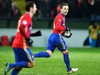 Репортаж через ворота ворота ЦСКА Акінфєєва на матчі з «Байєром» у ЛЧ ворота