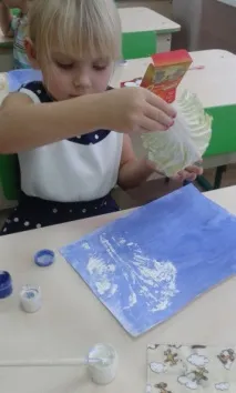 Малюємо пекінською капустою малюємо
