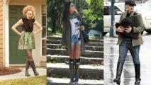 Чоботи всіх кольорів білого