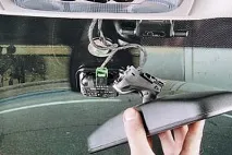 Зняття та встановлення внутрішнього дзеркала, Ford Mondeo 4 manual встановлення