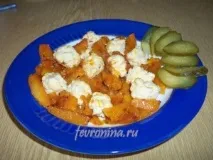 Гарбуз смажений з курячим фаршем - Співчуття курячим