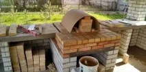 Вулична українська піч руками новачка вулична