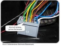 Установка сигналізації Лада Пріора 2, Точки підключення - Шерхан установка
