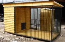 Вольєр для собак своїми руками вольєр