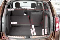 Багажник Renault Duster об’єм, розмір, фото, килимок, замок та інше renault
