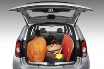 Багажник Renault Duster об’єм, розмір, фото, килимок, замок та інше багажник