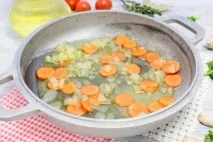 Борщ з печерицями та помідорами - покроковий рецепт фото, BeautyInfo помідорами