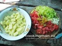 Борщ із грибами - Кулінарія для чоловіків грибами