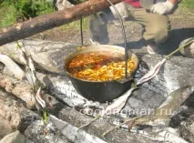 Борщ із грибами - Кулінарія для чоловіків чоловіків