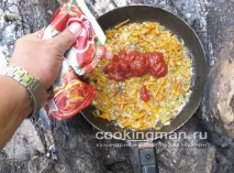 Борщ із грибами - Кулінарія для чоловіків борщ