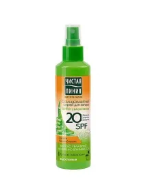 Чиста лінія сонце захисний спрей 20 spf 12x160мл ЧИСТА ЛІНІЯ 3121560 в інтернет-магазині сонце